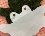 前日準備のキャラ弁!海苔切りでキャラ作り作り方8写真