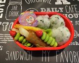 息子くんお弁当集(2020)作り方4写真