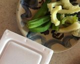 夏野菜の麺つゆ漬けと納豆のご飯作り方1写真