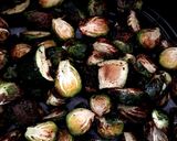 ノンフライヤーで　グリルド芽キャベツ作り方3写真