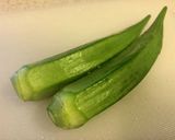 薬味が香る☆なすとおくらの味噌和え作り方1写真