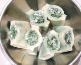 高野豆腐の蓮根もち詰め　スピルリナ入り作り方6写真