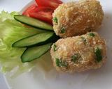 簡単！コロコロ揚げない俵野菜コロッケ♪作り方12写真