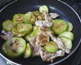 白ナスと豚肉のもろみ味噌炒め♪作り方6写真