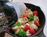 ベビー帆立のガーリックオイル焼き作り方7写真