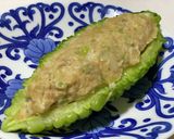 電子レンジ3分チン！ゴーヤ肉詰め作り方12写真