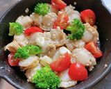 ベビー帆立のガーリックオイル焼き作り方8写真
