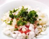 簡単5分！トマトと玉ねぎの健康夏サラダ☆作り方4写真