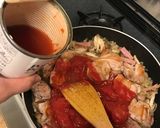 鶏もも肉のトマト煮込み作り方13写真