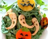 ハロウィンRAWパスタスピルリナソース作り方10写真