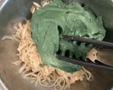ハロウィンRAWパスタスピルリナソース作り方9写真