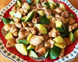 鶏もも肉とズッキーニの醤油炒め作り方6写真