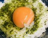 のり＆かつお節のシンプル卵かけごはん丼作り方1写真