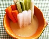 やみつき♡オレンジ味噌ディップ作り方1写真