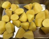 シェリーじゃがいもと福耳唐辛子の中華煮作り方2写真