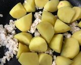 シェリーじゃがいもと福耳唐辛子の中華煮作り方4写真