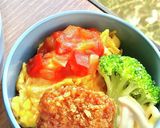 タロの弁当15 残り物キムチの豚炒め!作り方2写真