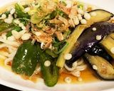 茄子の揚げ浸しで、冷やし麺☆作り方7写真