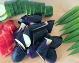 浸み浸み冷た〜い【夏野菜の揚げ浸し】作り方2写真