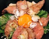 BBQでローストビーフ丼作り方5写真