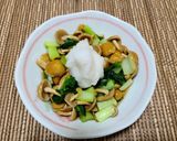 ★簡単★江戸菜とナメコのおろし和え作り方3写真