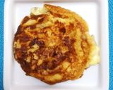 【卵不使用】パンケーキ風お好み焼き❤️作り方4写真