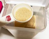 簡単　レンチンいんげんの胡麻あえ1人分作り方4写真