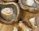 電子レンジで！椎茸のさっぱり鶏蓮根作り方1写真