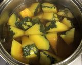 鹿ケ谷かぼちゃの鶏そぼろ餡かけ作り方5写真