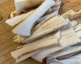 電子レンジで！椎茸のさっぱり鶏蓮根作り方2写真