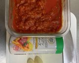 簡単！美味しい！！トマトガーリックパスタ作り方1写真