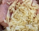 電子レンジで！椎茸のさっぱり鶏蓮根作り方3写真