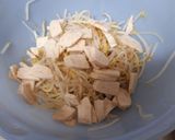 もやしとサラダチキンの和風サラダ作り方3写真