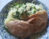 夏にピリ辛!簡単!チリソースで野菜豚肉巻作り方3写真