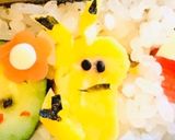 キャラ弁 おにぎらず ポケモン アニメ作り方4写真