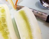 酸っぱ美味い! 赤ウリとツナの和え物作り方3写真