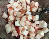 長いもの梅肉和え作り方4写真