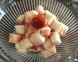 長いもの梅肉和え作り方5写真