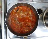 韓国料理　トックのユッケジャンスープ作り方7写真