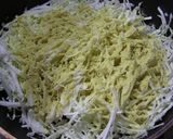 とっても手軽なキャベツカレー丼作り方1写真