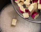 もち米いり！簡単美味しいさつまいもご飯作り方5写真