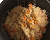 鶏ごぼう炊き込みご飯作り方2写真