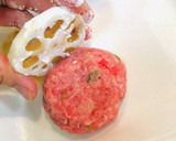 今夜のおかずは、つくねれんこんはさみ焼き作り方2写真