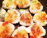 カラフル味噌バターみりんおにぎり作り方4写真