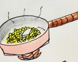 とうもろこしのアイスクリーム作り方2写真