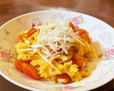 ミニトマトと卵の中華風炒め作り方4写真