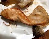 ノンフライヤーで　鮭かま(覚書)作り方4写真