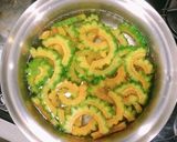 黄色いゴーヤのピクルス作り方2写真