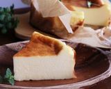 手動で作る甘さ控えめ♡バスクチーズケーキ作り方7写真