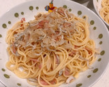 ベーコンとしらすと玉ねぎの、和風パスタ作り方6写真